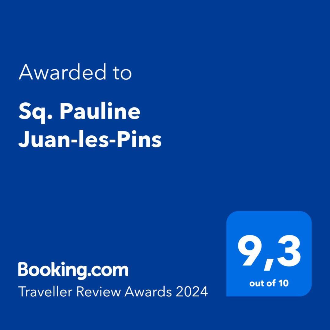 Sq. Pauline Juan-Les-Pins Lejlighed Eksteriør billede